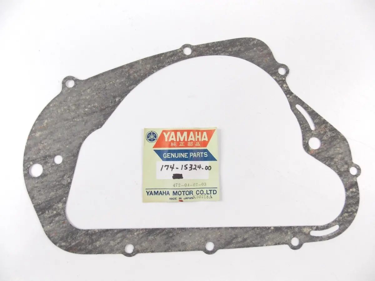 Nos Oem 1967 1968 Yamaha Crankcase Cover 2 Gasket Ycs1 174-15324-00 1
