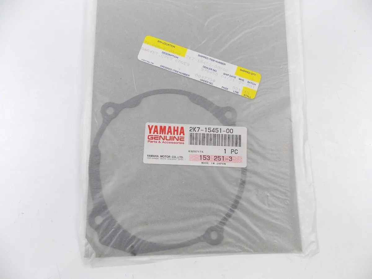 Nos Oem 1976-1979 Yamaha Crankcase Cover Gasket  Yz250  2K7-15451-00 1