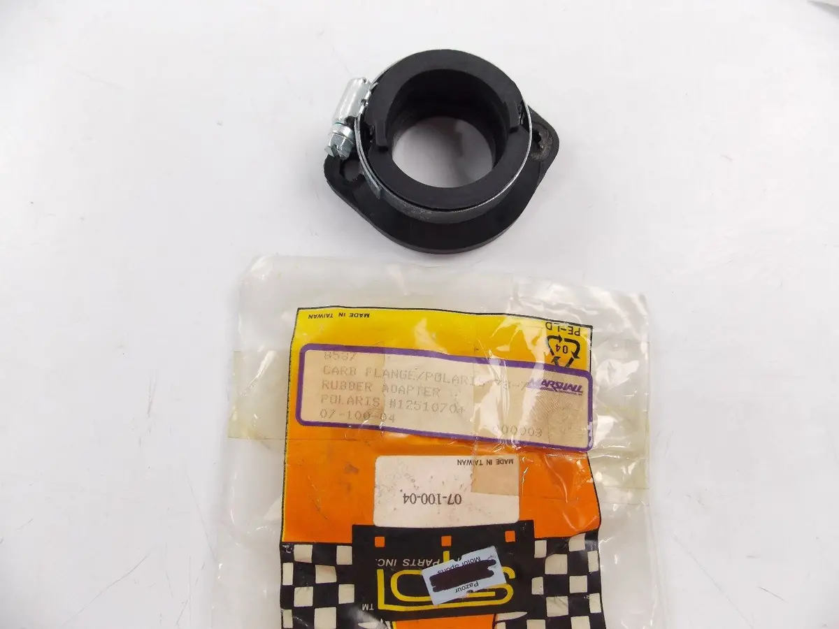 Nos 1970S Marshall Carb Flange Adapter Polaris 07-100-04 1