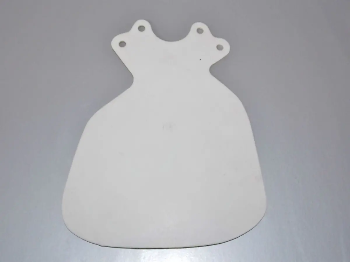 Nos Vintage Fender Flap Mudguard Rear Shock Protector Mud Yamaha Cagiva Honda 1