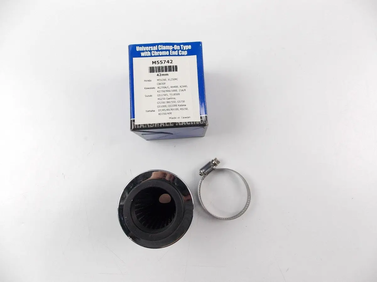 Nos Marahall Racing Tapered Air Filter 42Mm Universal M55742 1