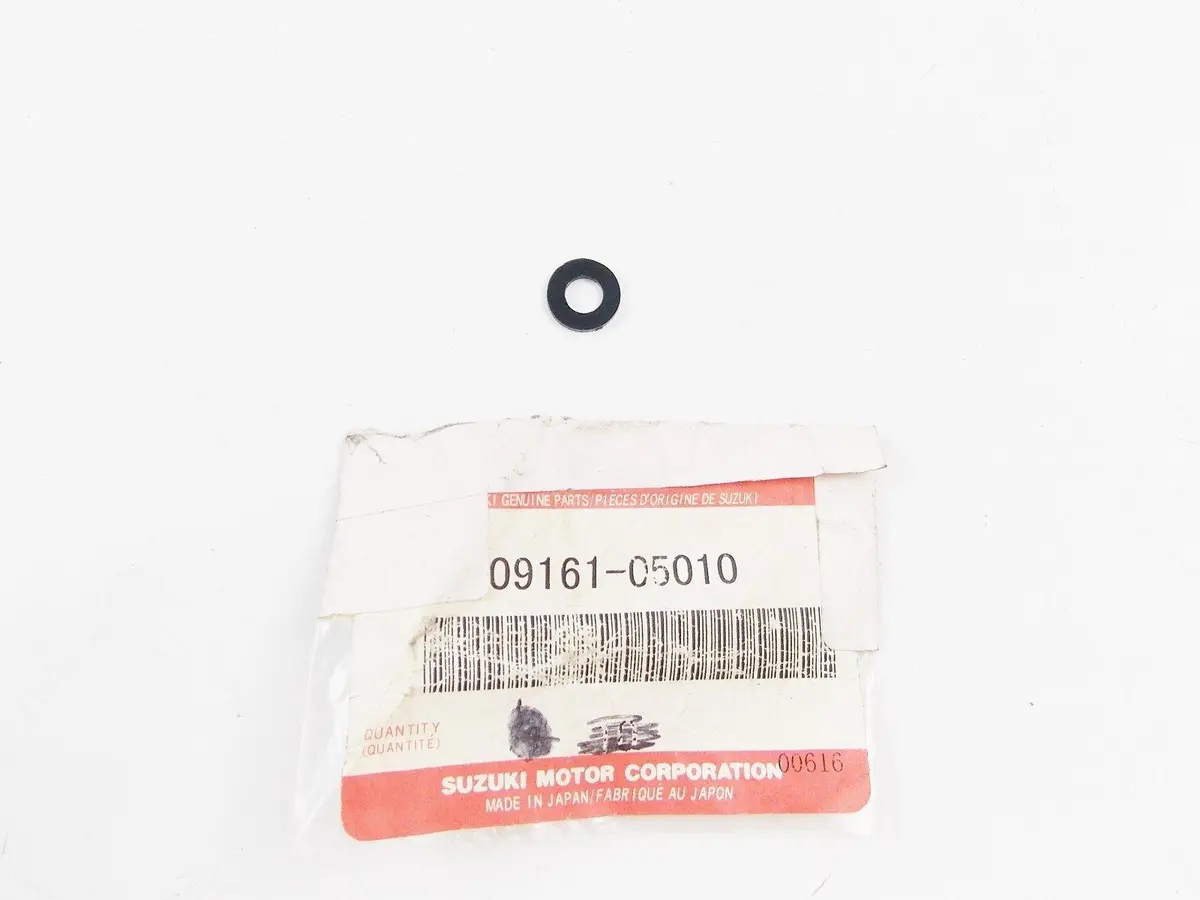 Nos Oem 1982-83 1988-91 Suzuki Washer Gsx750/600/1100/R750 Gs750   09161-05010 1