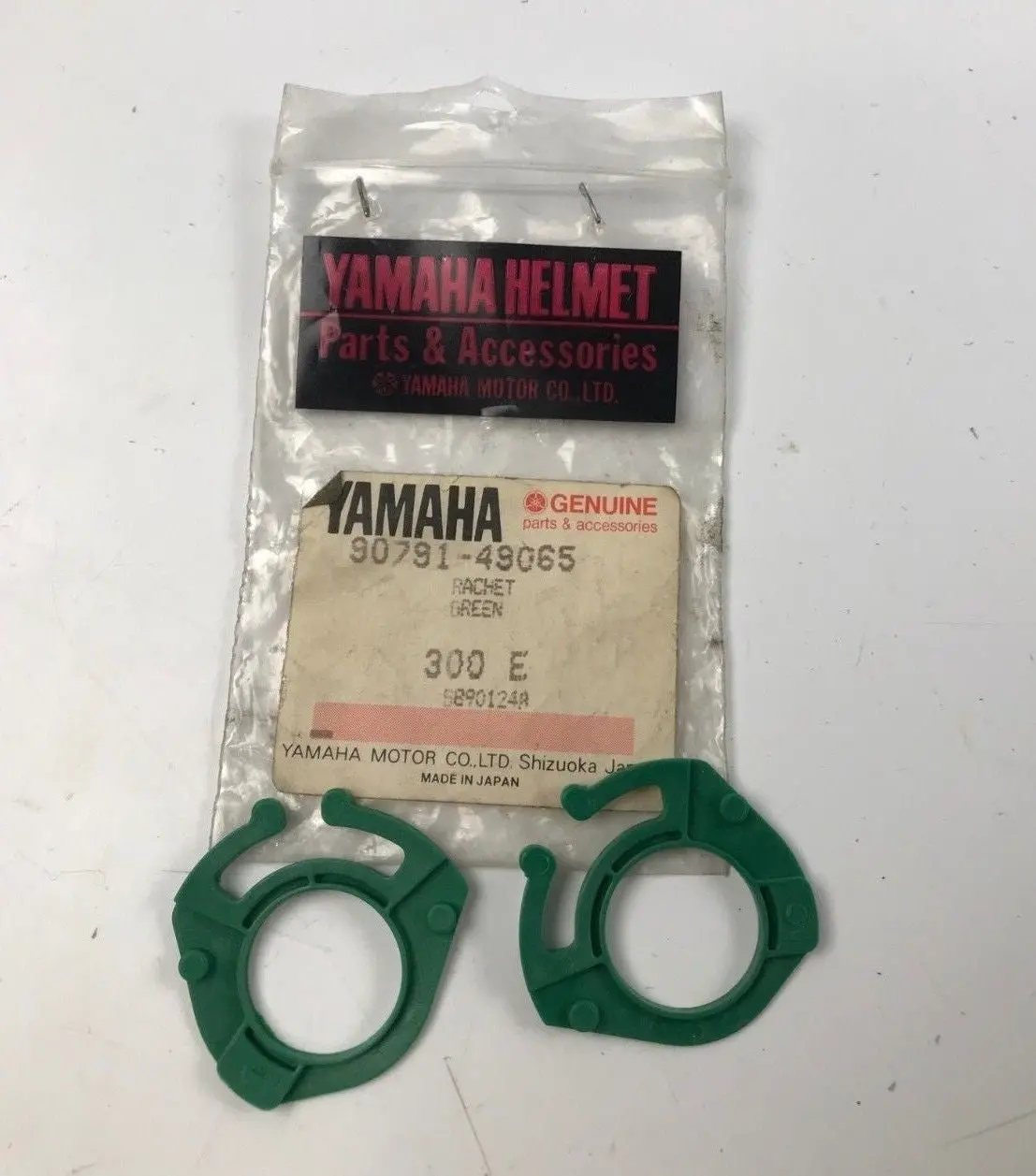 Nos Oem Yamaha Gfv Helmet Ratchet Green 300E 90791-49065 1