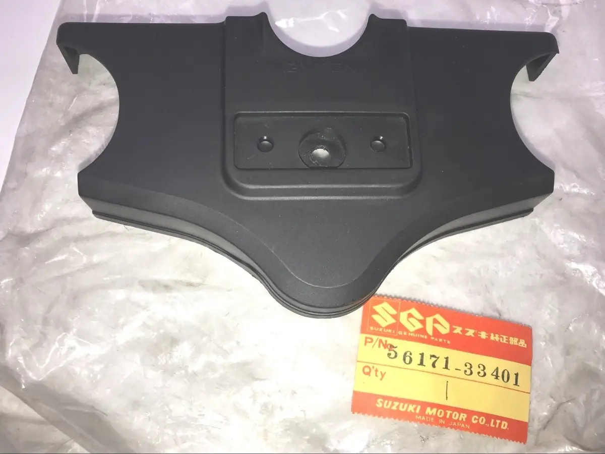 Nos Oem Suzuki Motorcycle Scooter Handlebar Plastic Cover Plate 56171-33401 1