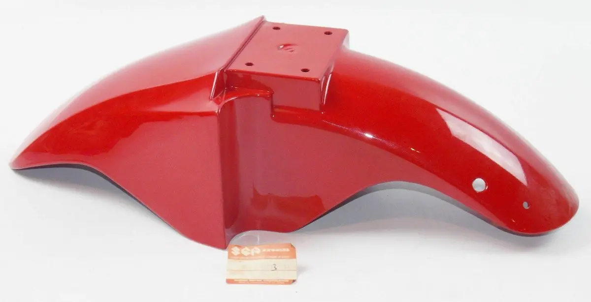 Nos Suzuki 1997 1998 1999 2000 Red Front Fender Mud Guard Gs500 53111-01D13-33J 1