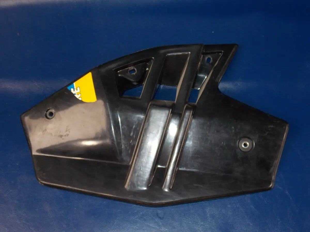 1986 Cagiva Elefant-3 125Cc Right Radiator Shroud Scoop Black Elefantre 1