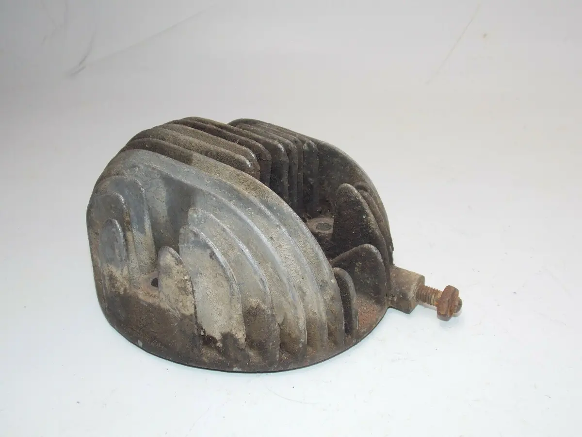 1950'S Cylinder Head Vespa 125 Faro Basso Motor Engine Top End Scooter 1