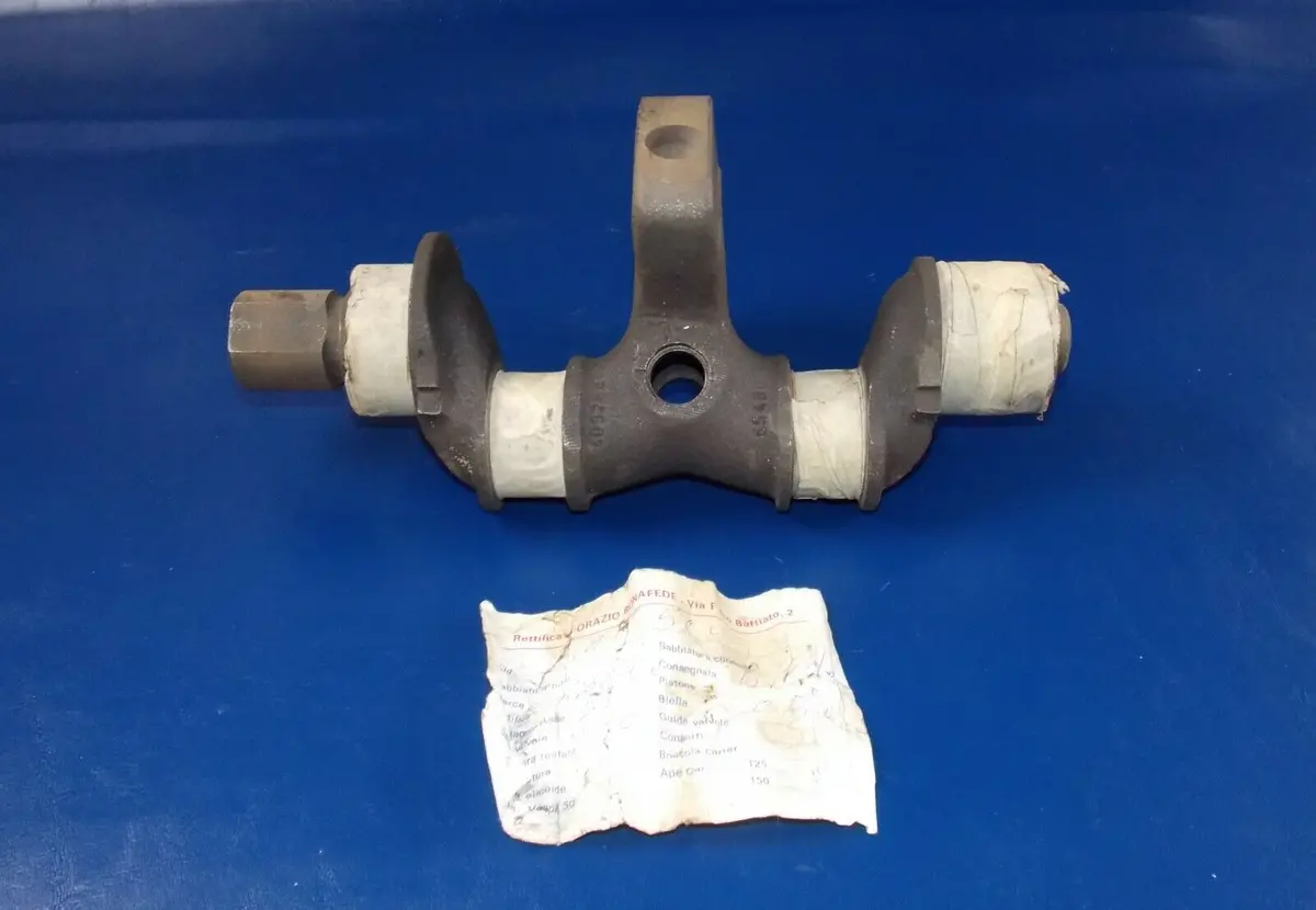 1960-70'S Fiat 500 Crankshaft Motor Engine Vintage Automobile Fiat Cinquecento 1