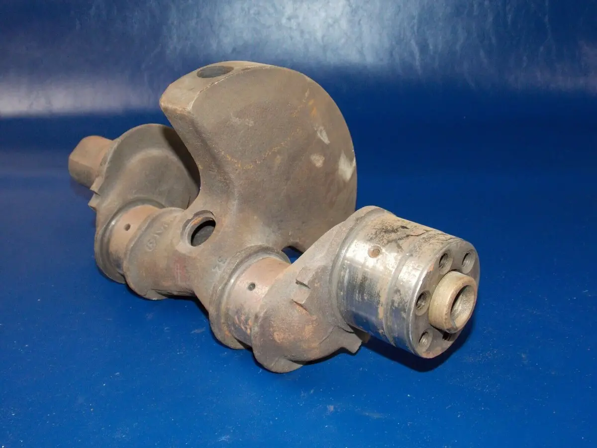 Oem 1960-70'S Fiat 500 Crankshaft Motor Engine Vintage Classic Cinquecento Italy 2