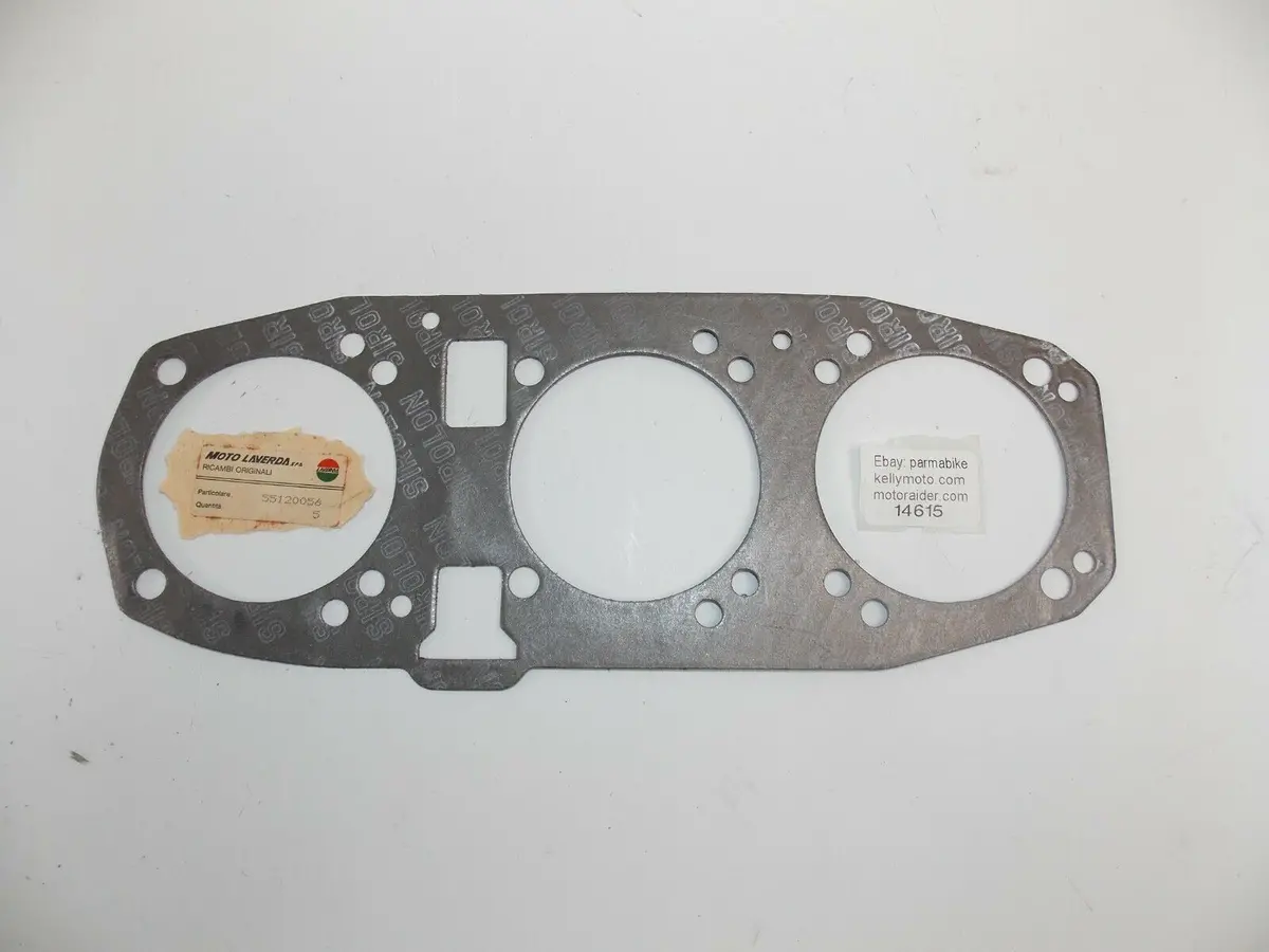 Nos Oem Motor Engine Cylinder Base Gasket Laverda 1000 3 Cyl 55120056 1