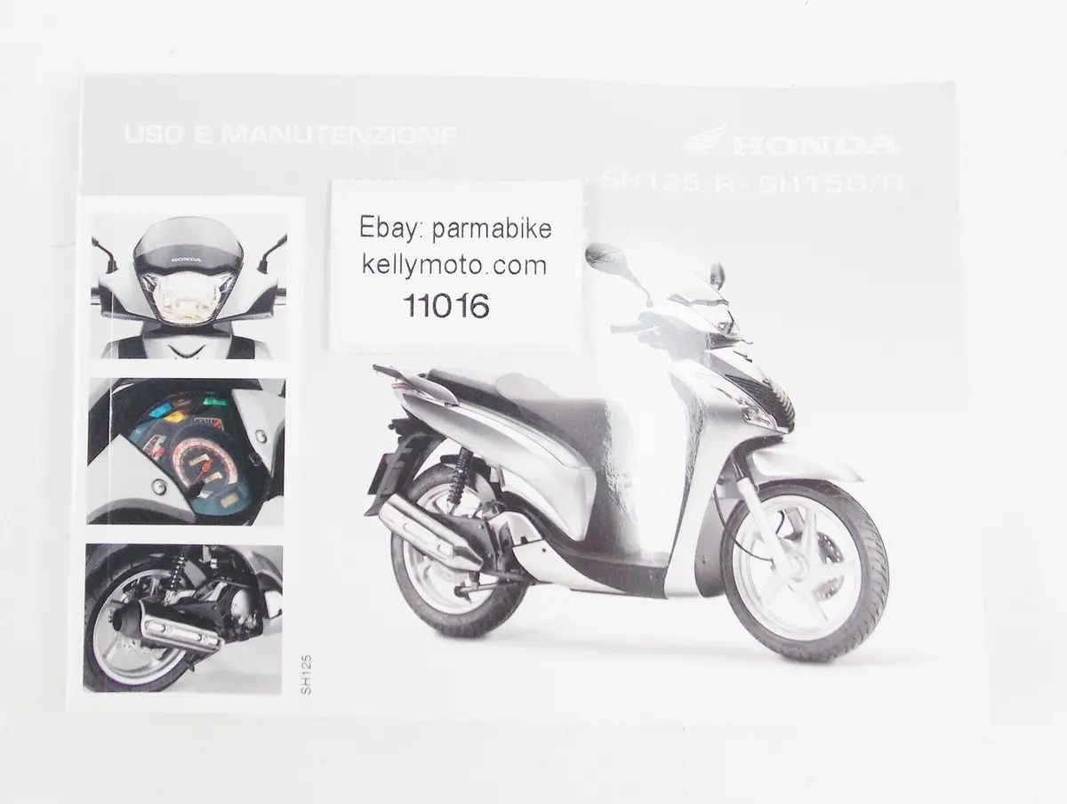Oem Honda Workshop Maintenance Manual Sh125/R-Sh150/R Italian (122 Info Pages) 1