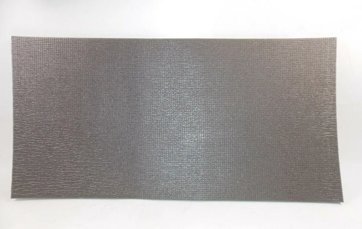 Car Insulating Fire Retardant Hood Panel Gray 100X50x1.5Cm Ferrari Fiat Italy 1