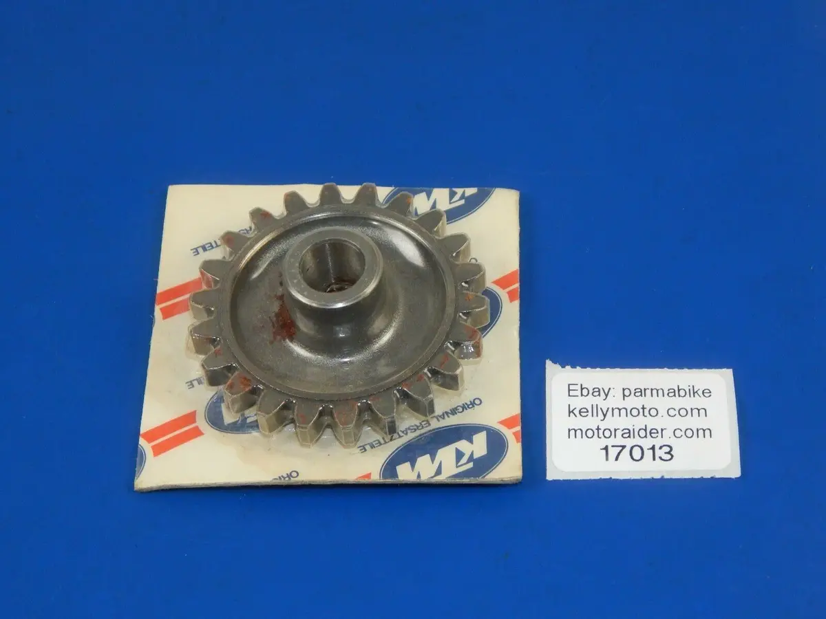 Oem 1980'S Ktm Mx Mxc Gs Motor Kick Starter Ratchet Gear 22 Teeth Vintage Penton 1
