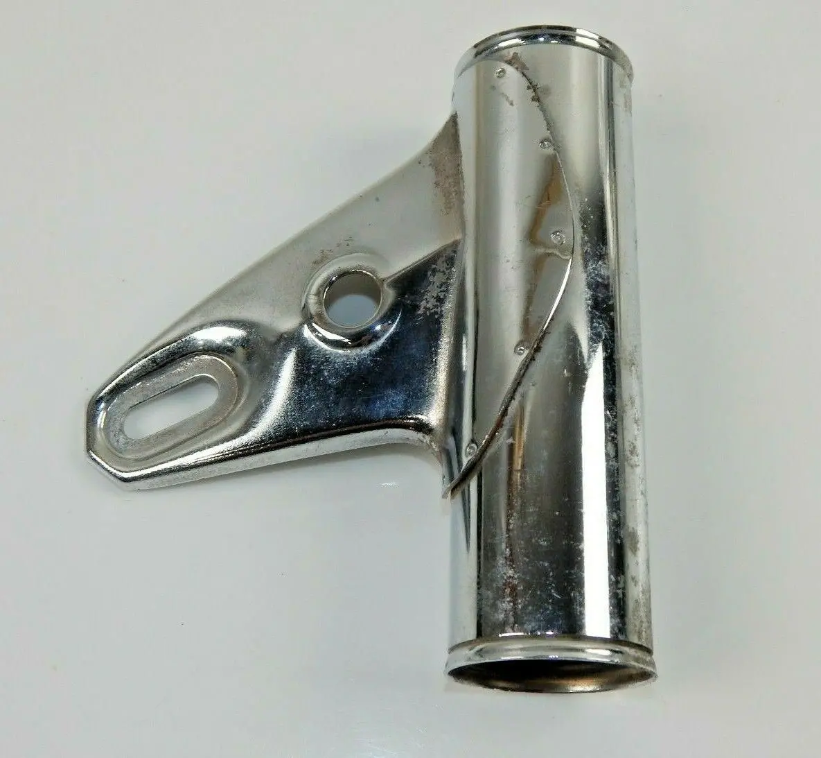 Laverda Zundapp Lz125 175 Lh Headlight Support Mount Bracket Id=39Mm L=153Mm 1