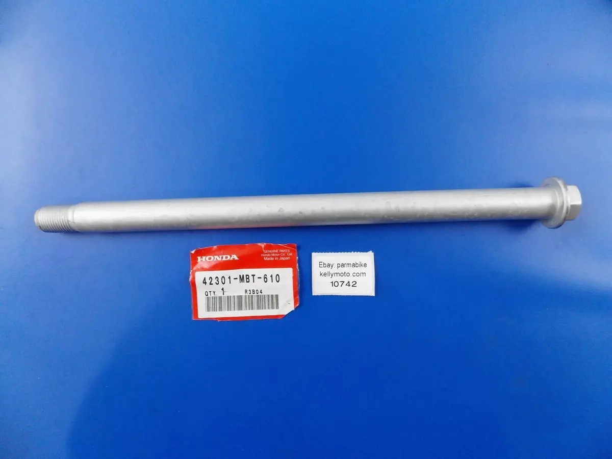 Oem Honda 1999-2002 Xl1000 Varadero Axle Bolt Rr Wheel 42301-Mbt-610 42301Mbt610 1