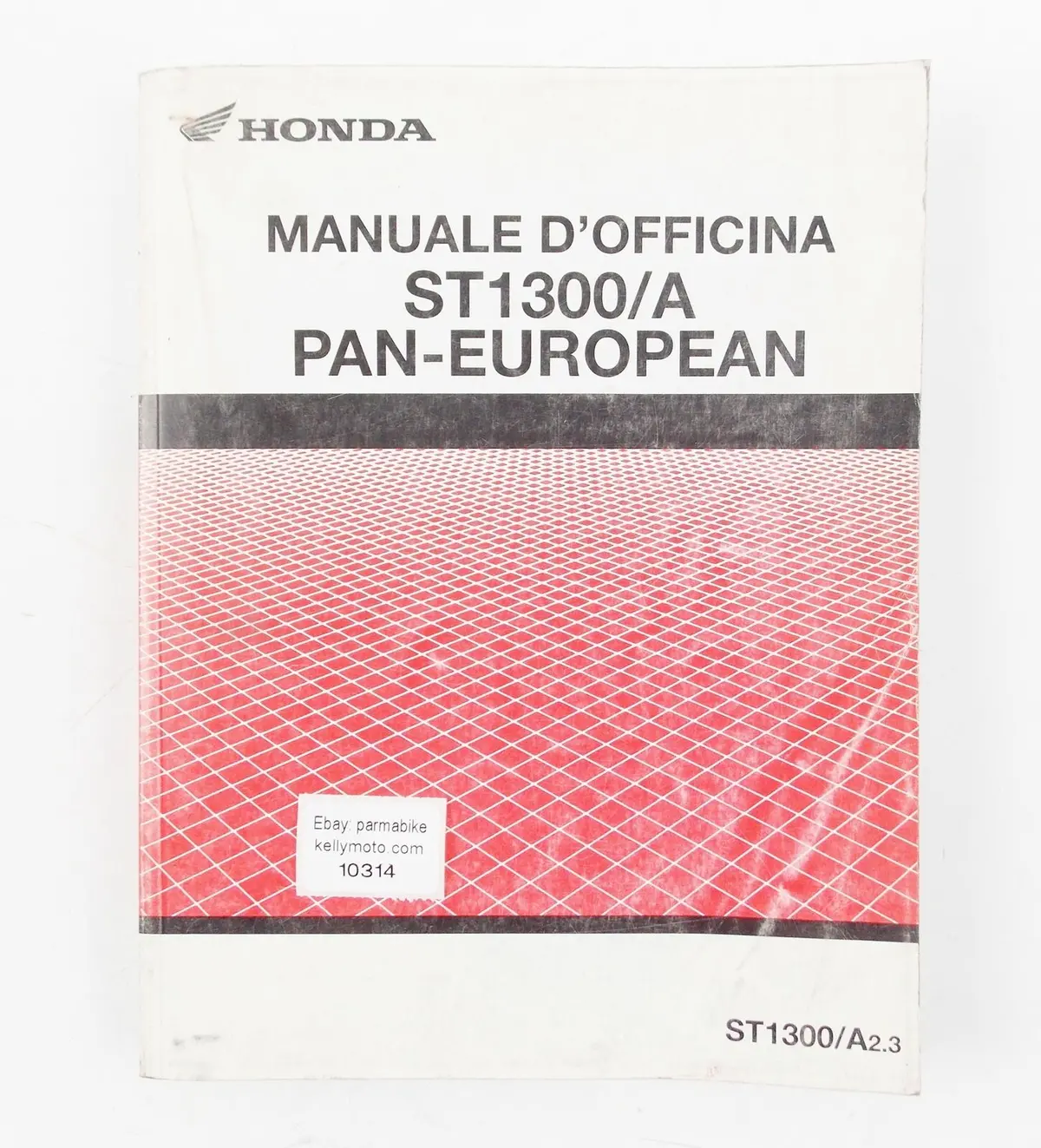 Honda St1300/A2.3 Pan-European Service Manual Workshop Repair Book Italian 1