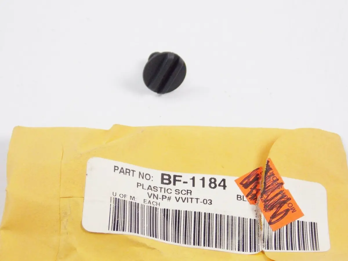 Helmet Visor Bf-1184 Plastic Screw Vn-P # Vvitt-03 1