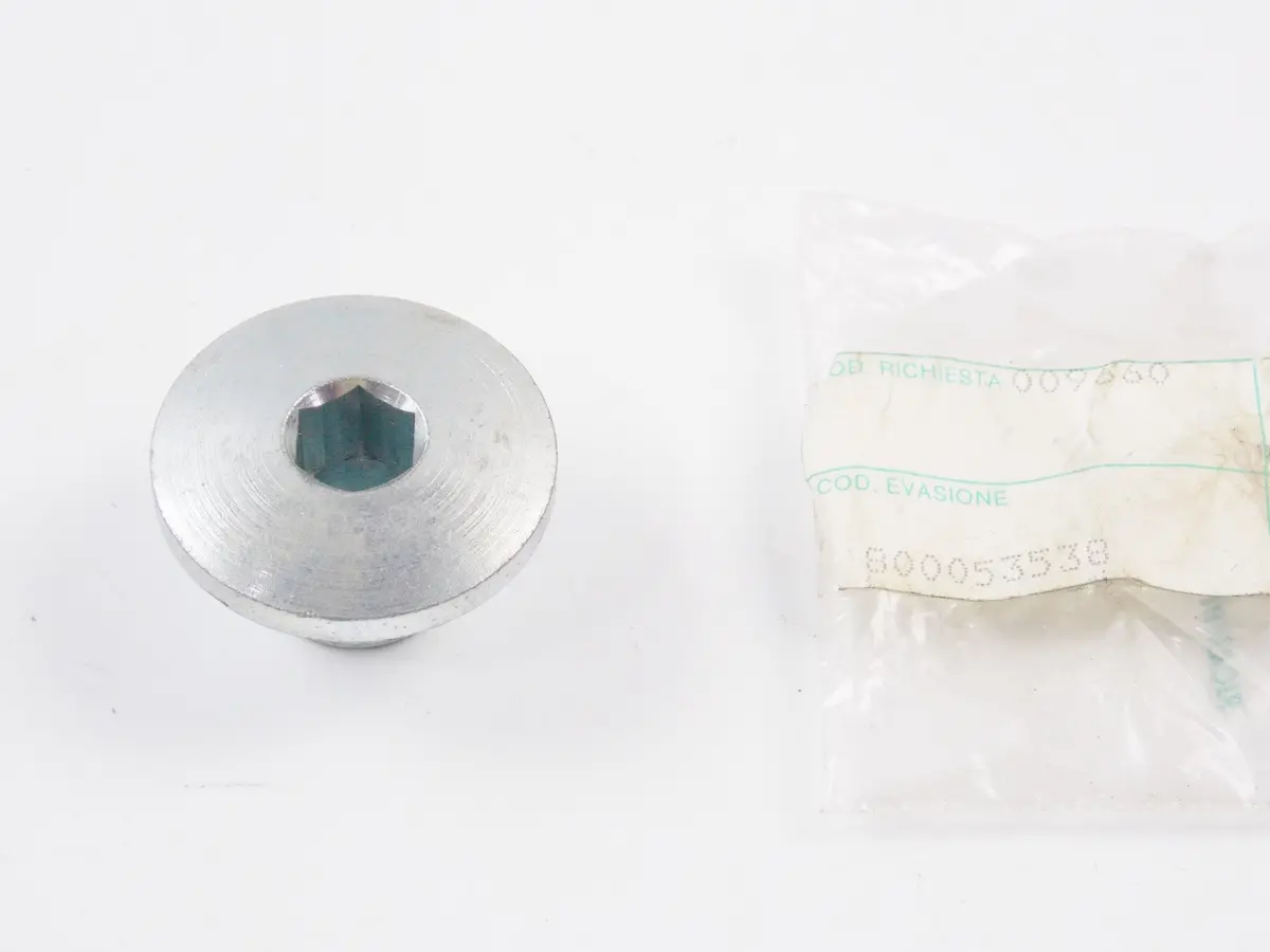 Nos Oem Cagiva ´92 Freccia 125 -C12r 6 Speed Front Fork Assembly Screw 800053538 1