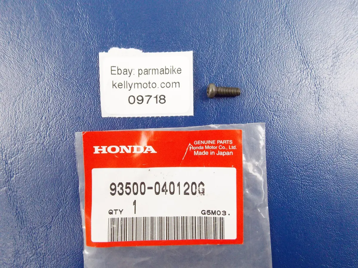 Nos Oem Honda 2003 | 2005 | 2007 Cb1300 Screw Pan 4X12 93500-040120G 1