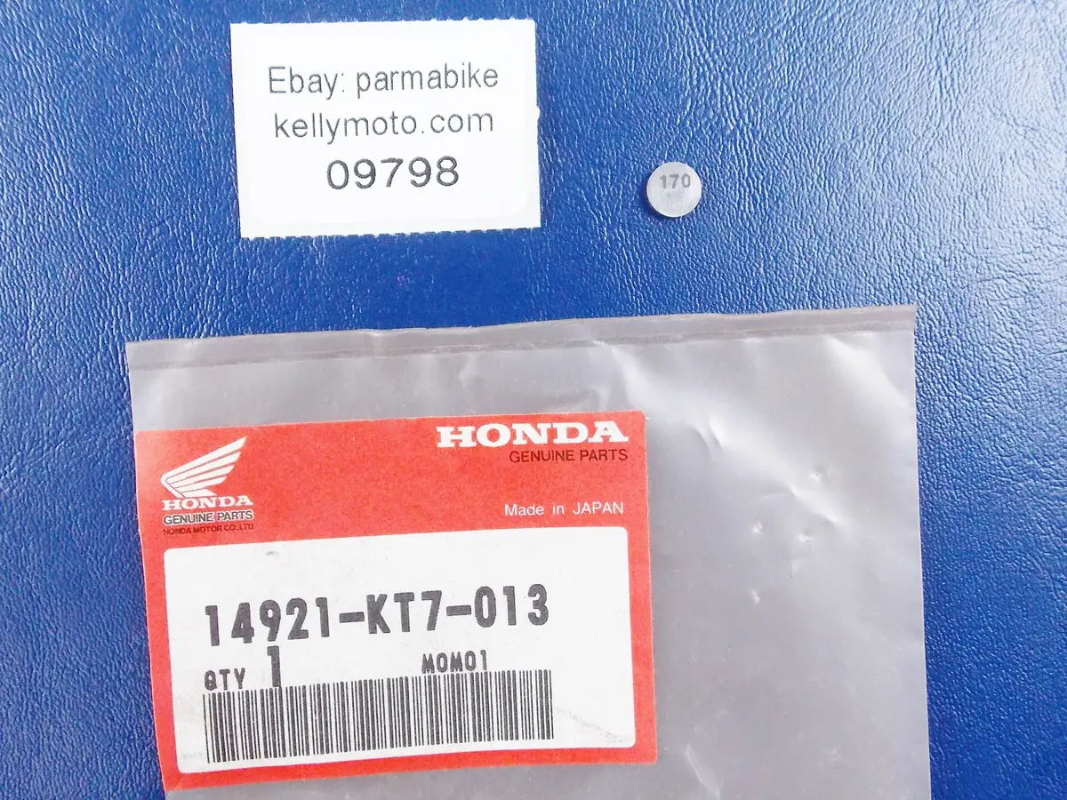 Nos Oem 1988-2013 Honda Nx50 Vfr750/800 Tappet Shim (1.700 )   14921-Kt7-013 1