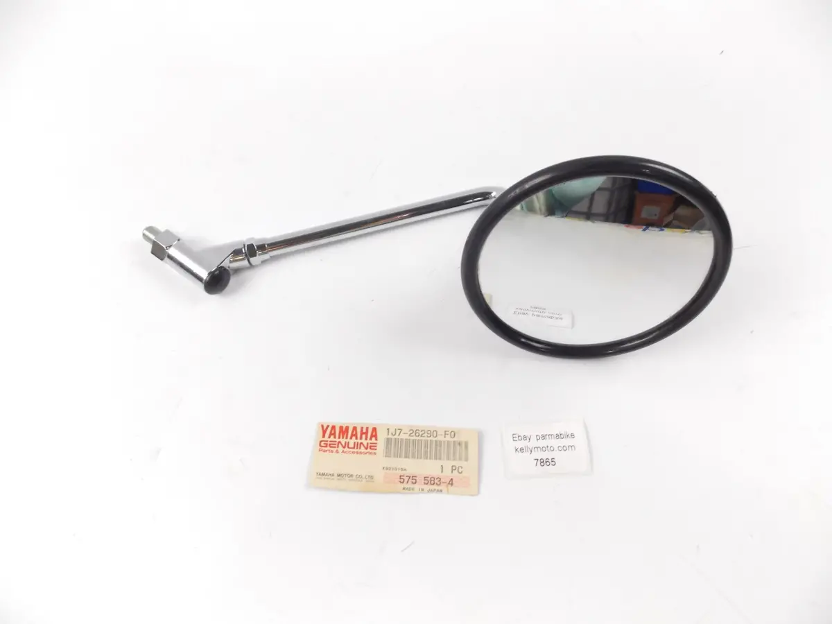 Nos Oem 1987 1988 Yamaha Fzx750 Left Side Rear View Mirror  1J7-26290-F0 1