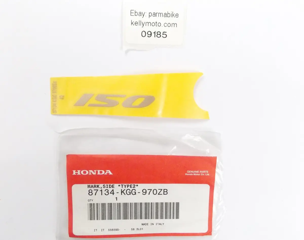 2004 Honda Nes150 Side Cover Type 2 Emblem Mark Decal Sticker 87134-Kgg-970Zb 1