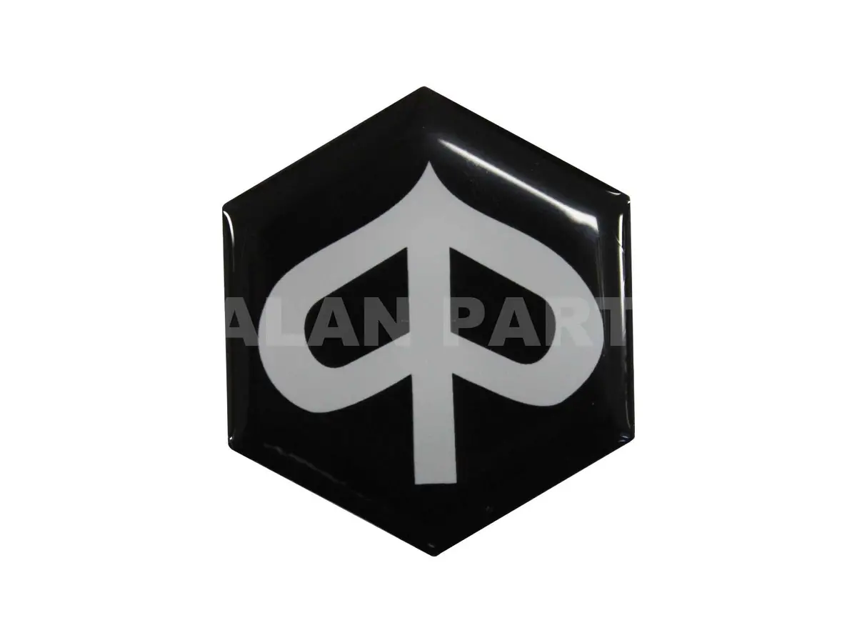3D Logo Piaggio Black Edition | Piaggio Zip Models 1