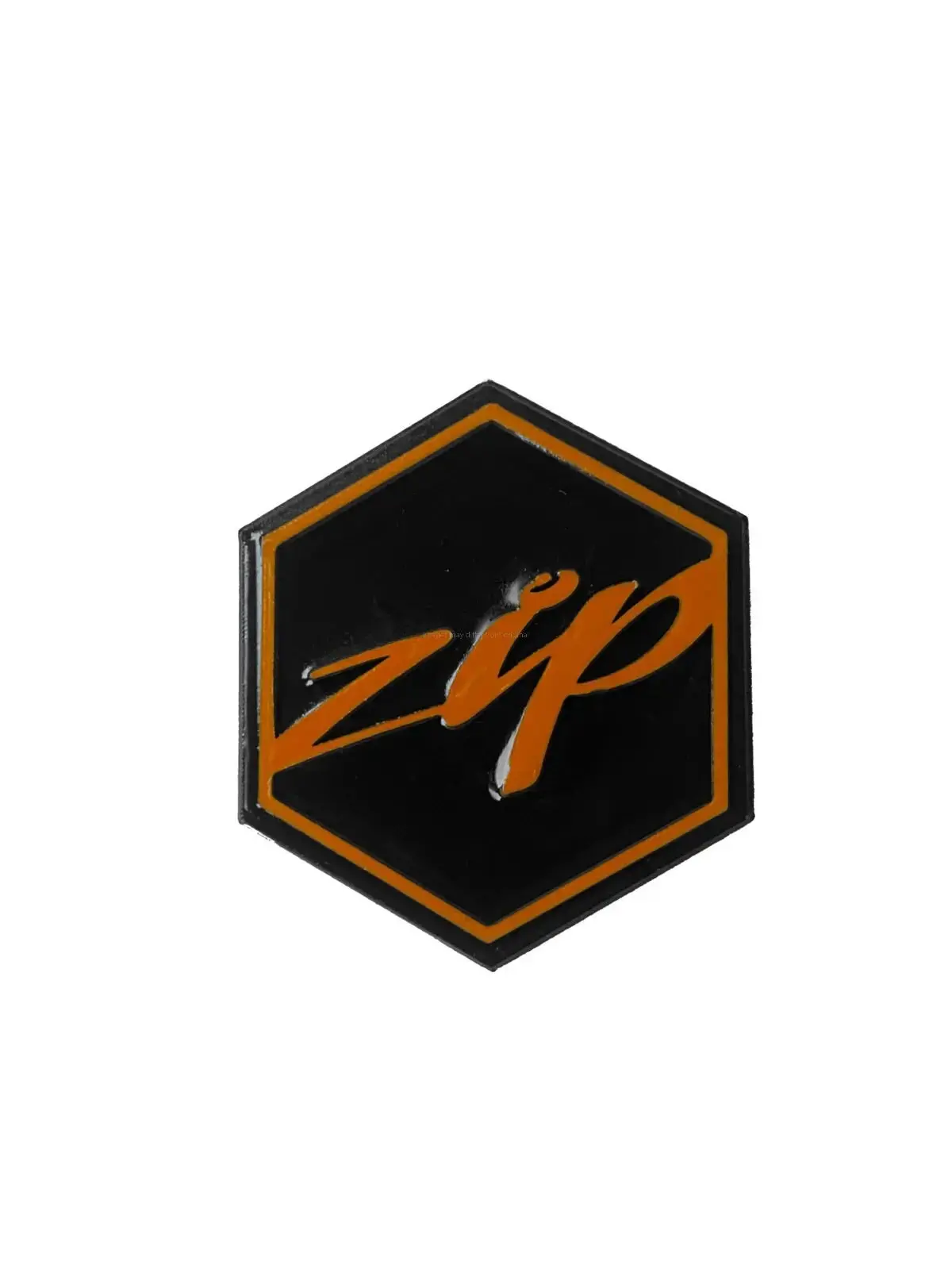 3D Logo Piaggio Custom Edition Orange | Piaggio Zip Models 1