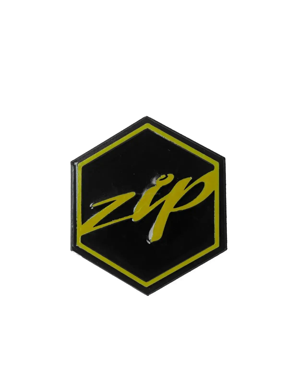 3D Logo Piaggio Custom Edition Yellow | Piaggio Zip Models 1