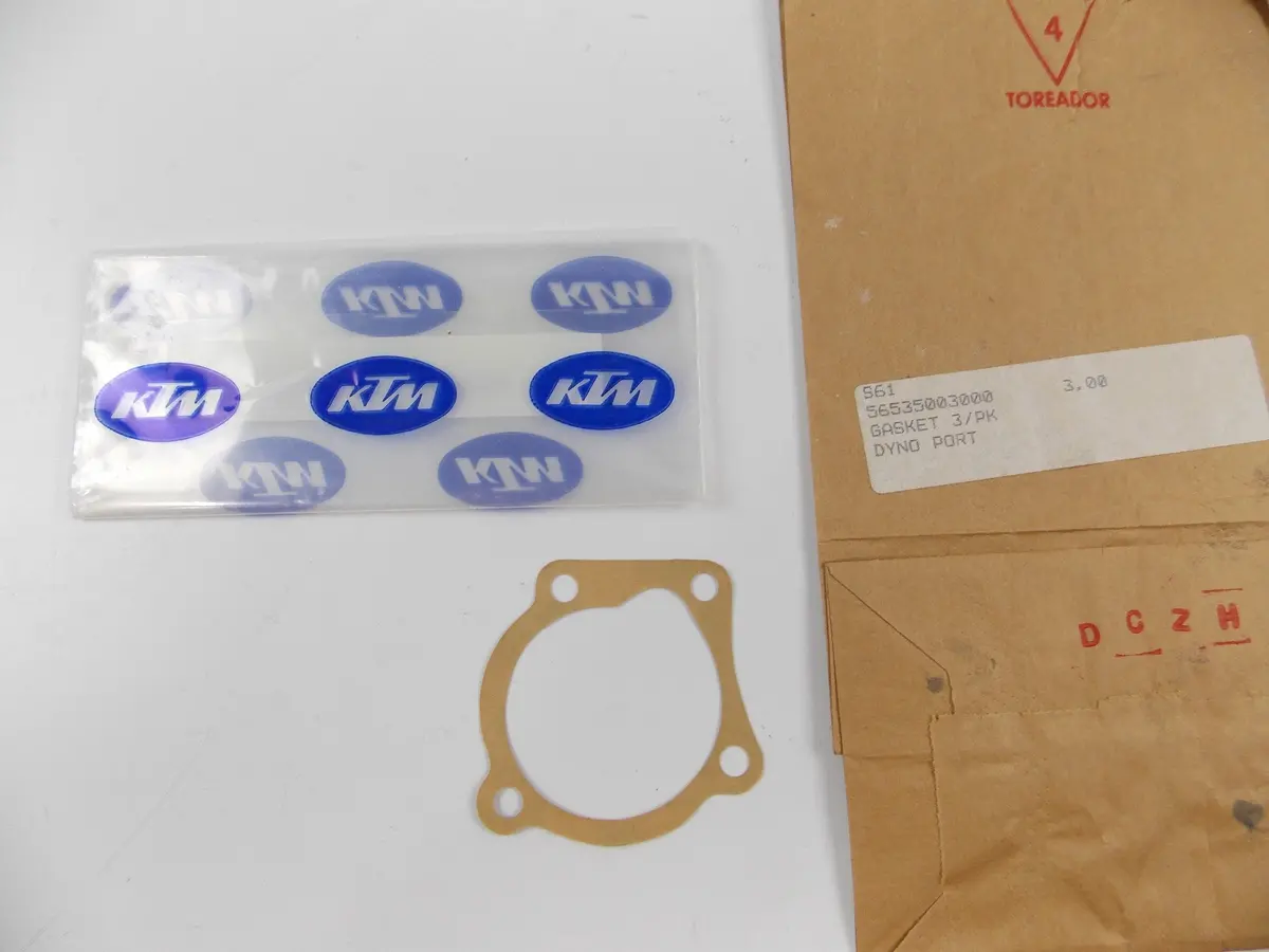 Nos Oem Ktm 1994 Duke 400 / Sx440 Water Pump Cover Gasket 56535003000 | S61 1