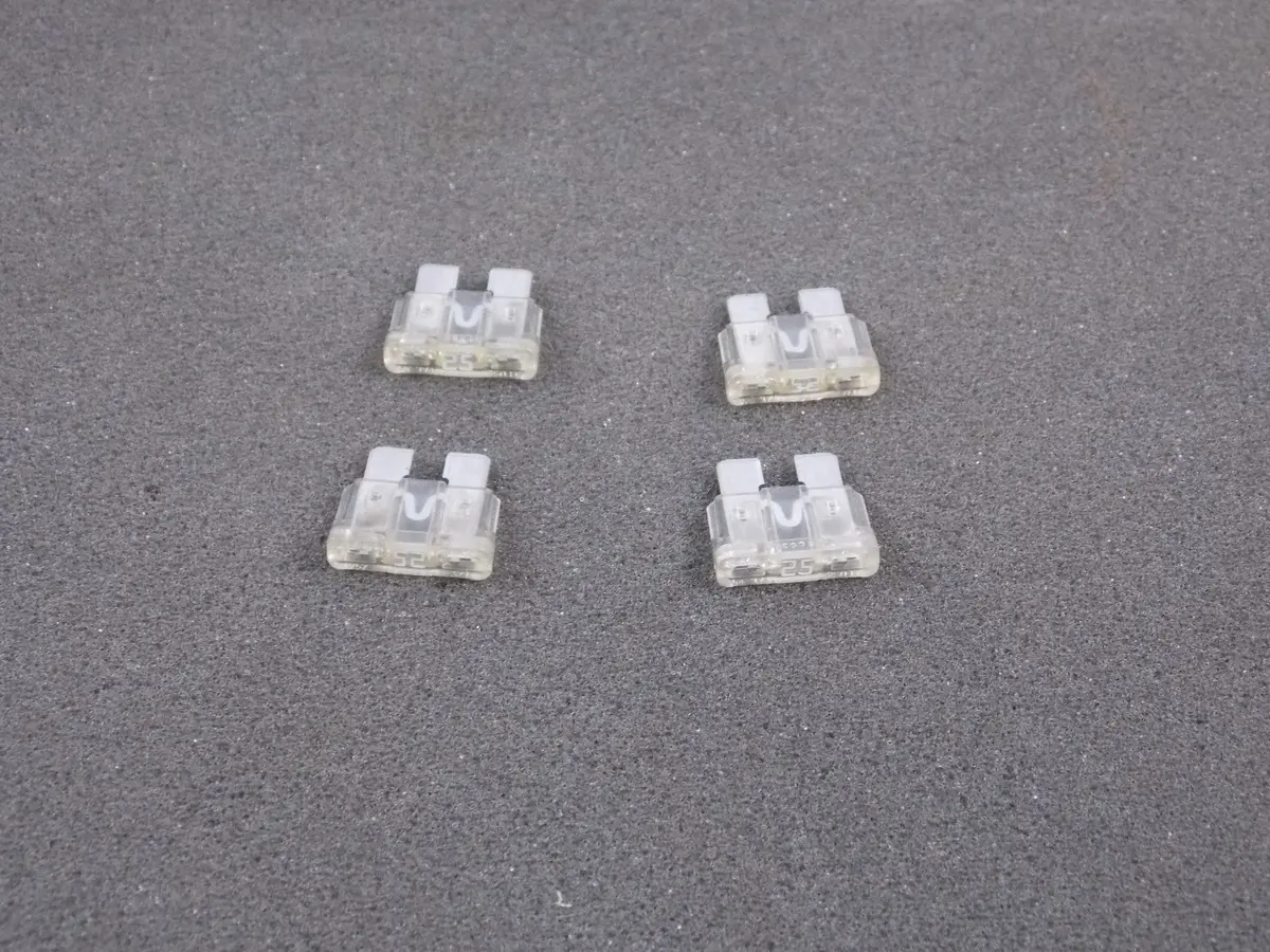 25 Amp Blade Fuse Set Of 4 1