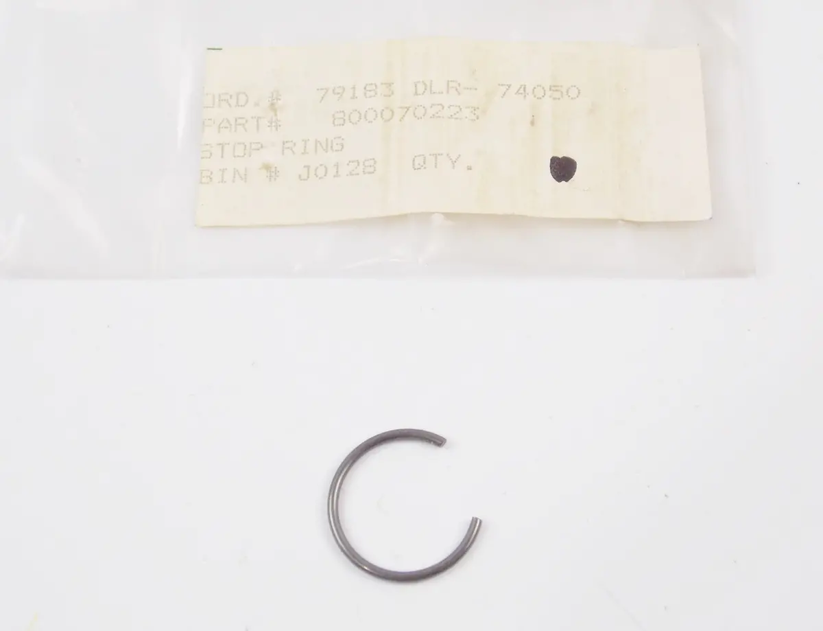 Nos Oem Husqvarna 1998 Wr 250-360 Cr 250 1999-2000 Wr 360 Circlip 800070223 1