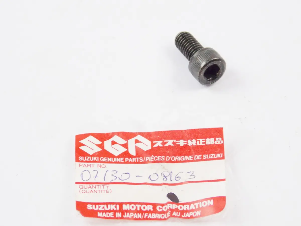 Nos Oem Suzuki 1987-2000 Gs Gsx Dr Vs Vz Vl Ls Lt Sv Bolt M8x16 07130-08163 1