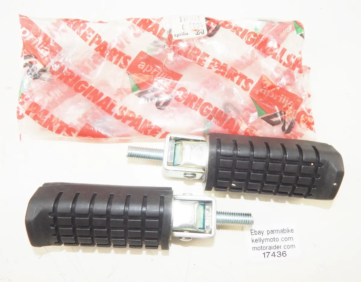 Aprilia 1991-94 Pegaso 125 1990-91 600 Passenger Rear Foot Peg Stay Rest 8101921 1