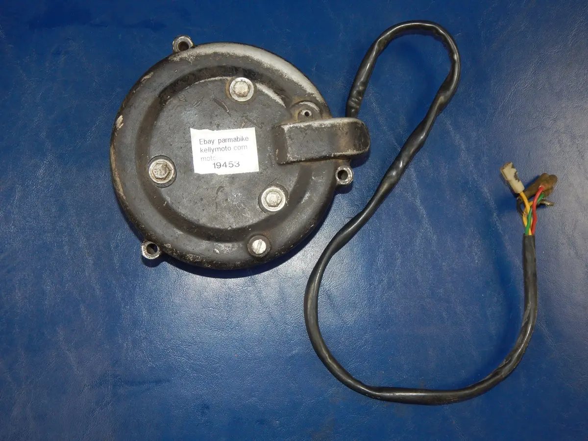 1988 Husqvarna Te 510 Amal Sem Ignition Cover Flywheel Magneto Stator Vintage 1