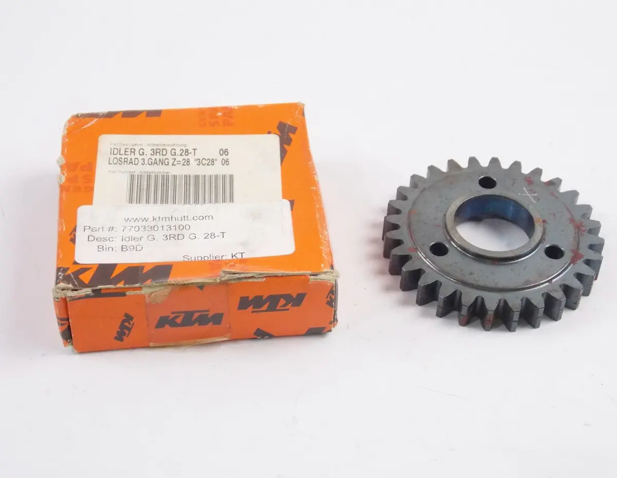 Oem Ktm 2005-08 25Sxf 2007-08 250Xcg/250Xcfw Idler Gear 3Rd G.28-T 77033013100 1
