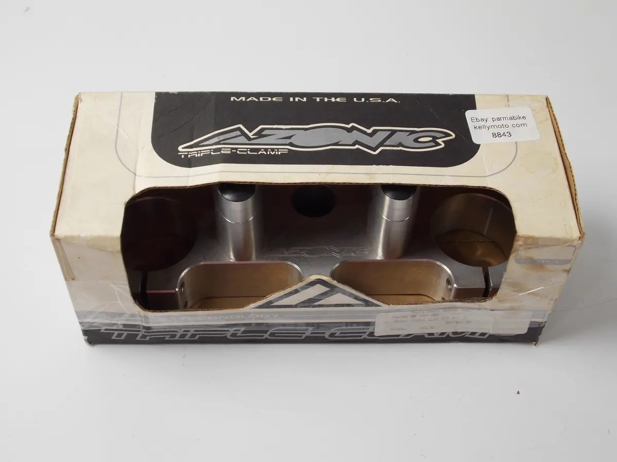 Azonic Oneal Fork Alloy Billet Upper Triple Bar Mount Clamp Honda Cr On-3049-001 1