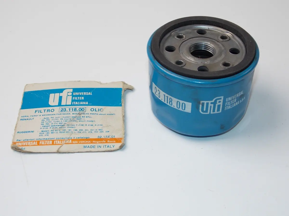 Nos Ufi Ducati 900 Mhr S2 | Renault R4 Oil Filter 23.118.00 1