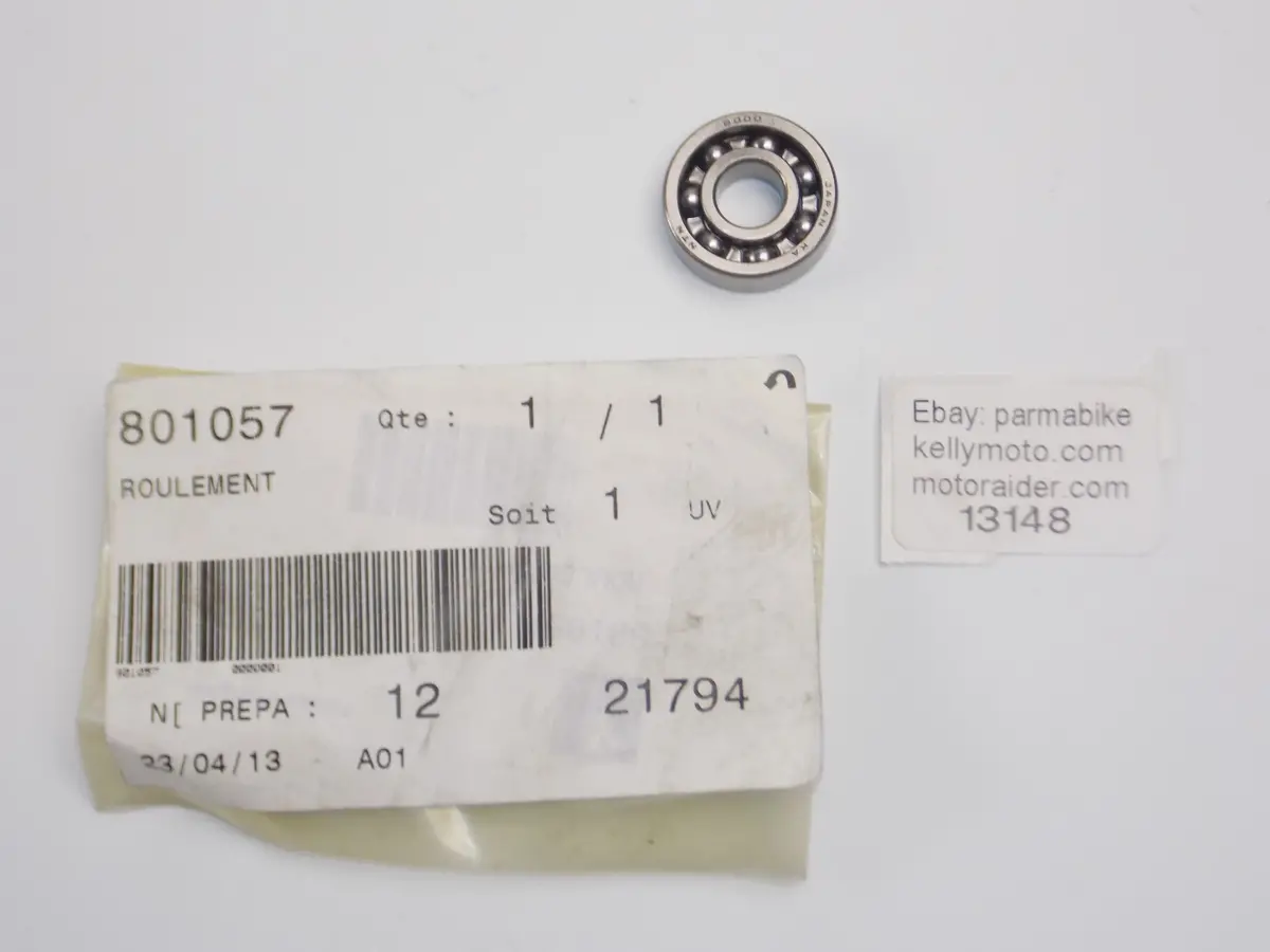 Oem Peugeot Scooter Lxr125 Ball Bearing Water Pump 801057 1