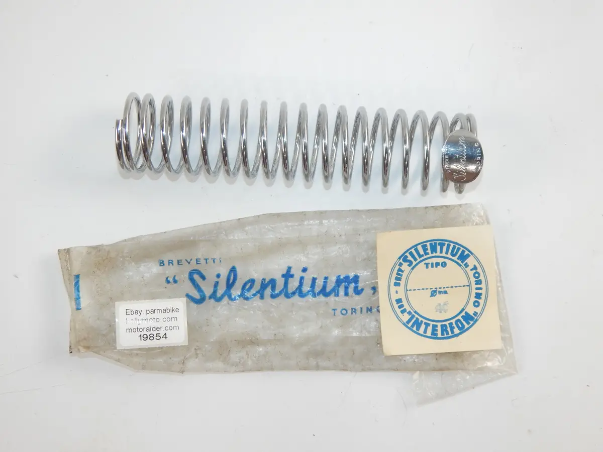 Silentium Exhaust Pipe Muffler Motorcycle Spring L=20Cm Id=4Cm Ducati Morini Mv 1