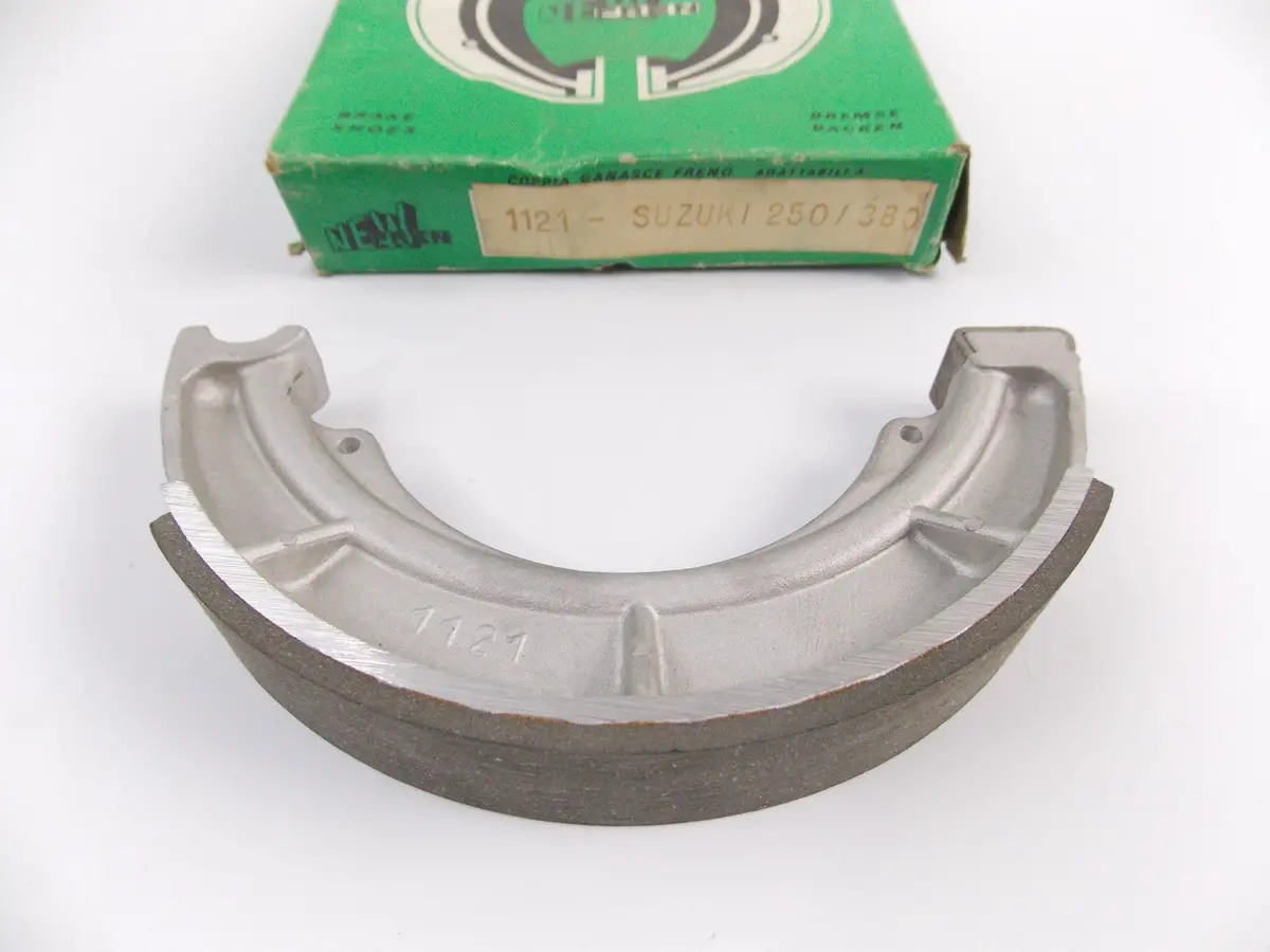Nos Oem 1968-81 New Fren 1121 Suzuki 250 380 Wheel Brake Shoe 1