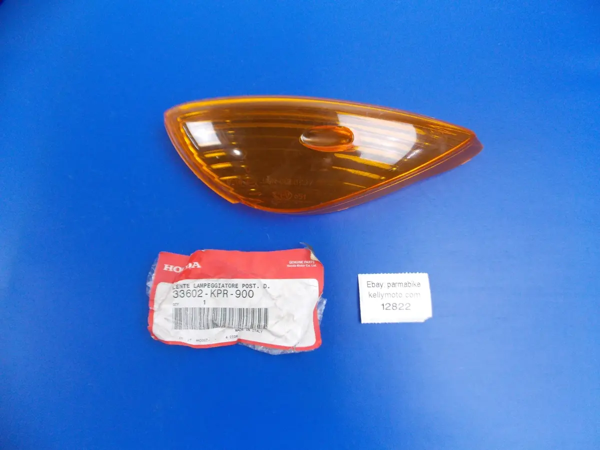 Nos Oem Honda 2004-2006 Cbf500 Right Rear Turn Signal Lens Amber 33602-Kpr-900 1