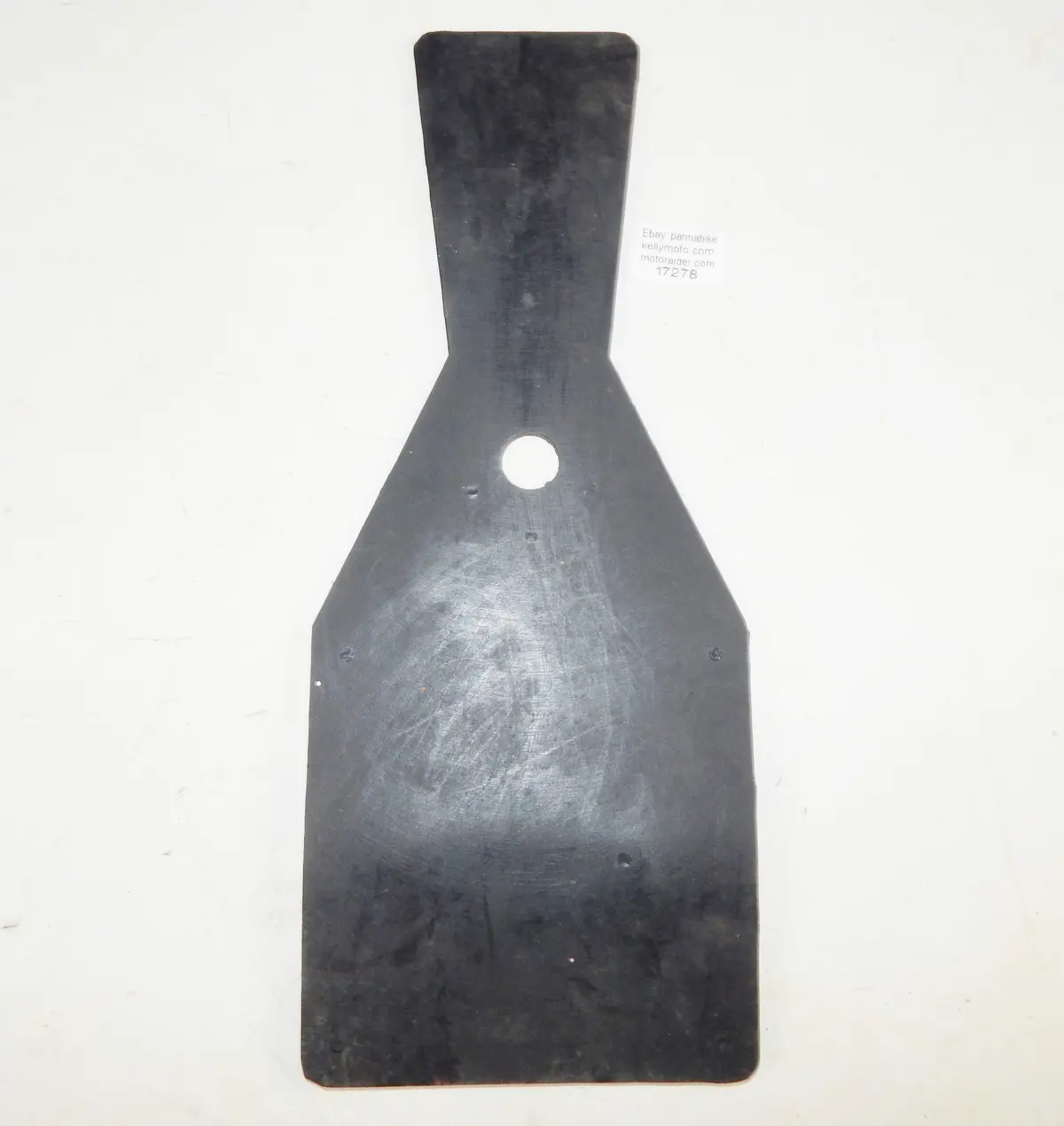 1970'S Vintage Rubber Italy License Plate Tail Light Mount 165X165mm Gilera Rumi 1