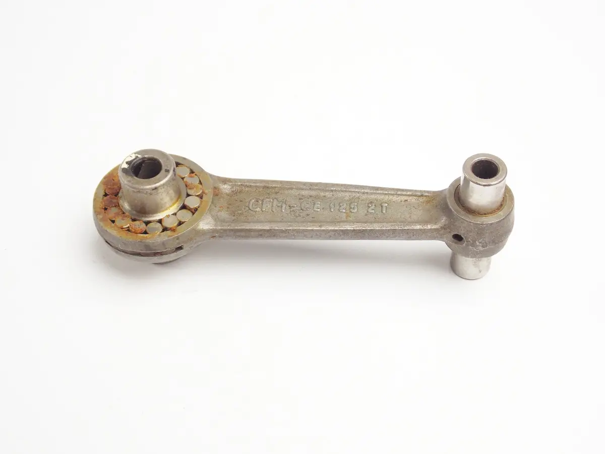 Nos Cfm Piston Connecting Rod+Bearing+Pin Ceccato 125 Cc. 2-Stroke Motor Engine 2