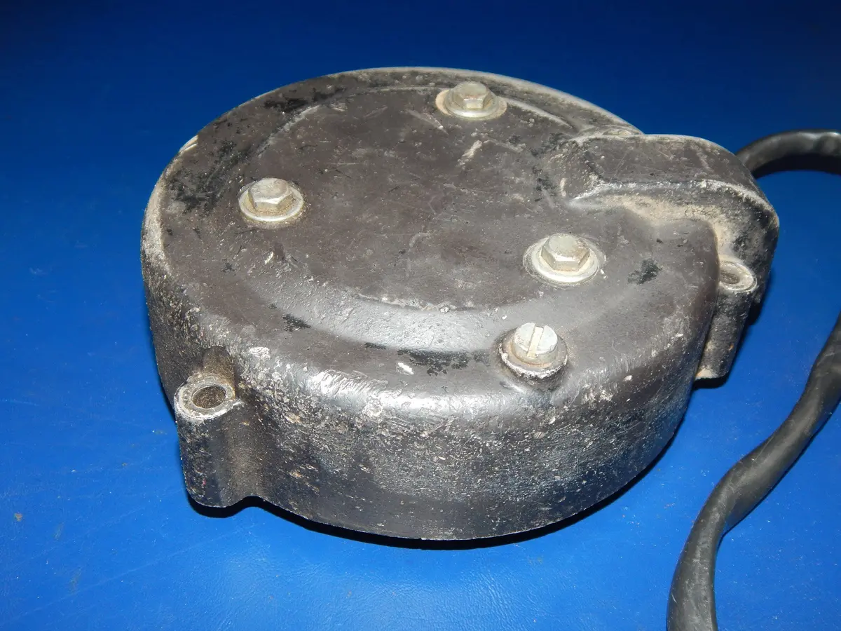 1988 Husqvarna Te 510 Amal Sem Ignition Cover Flywheel Magneto Stator Vintage 2