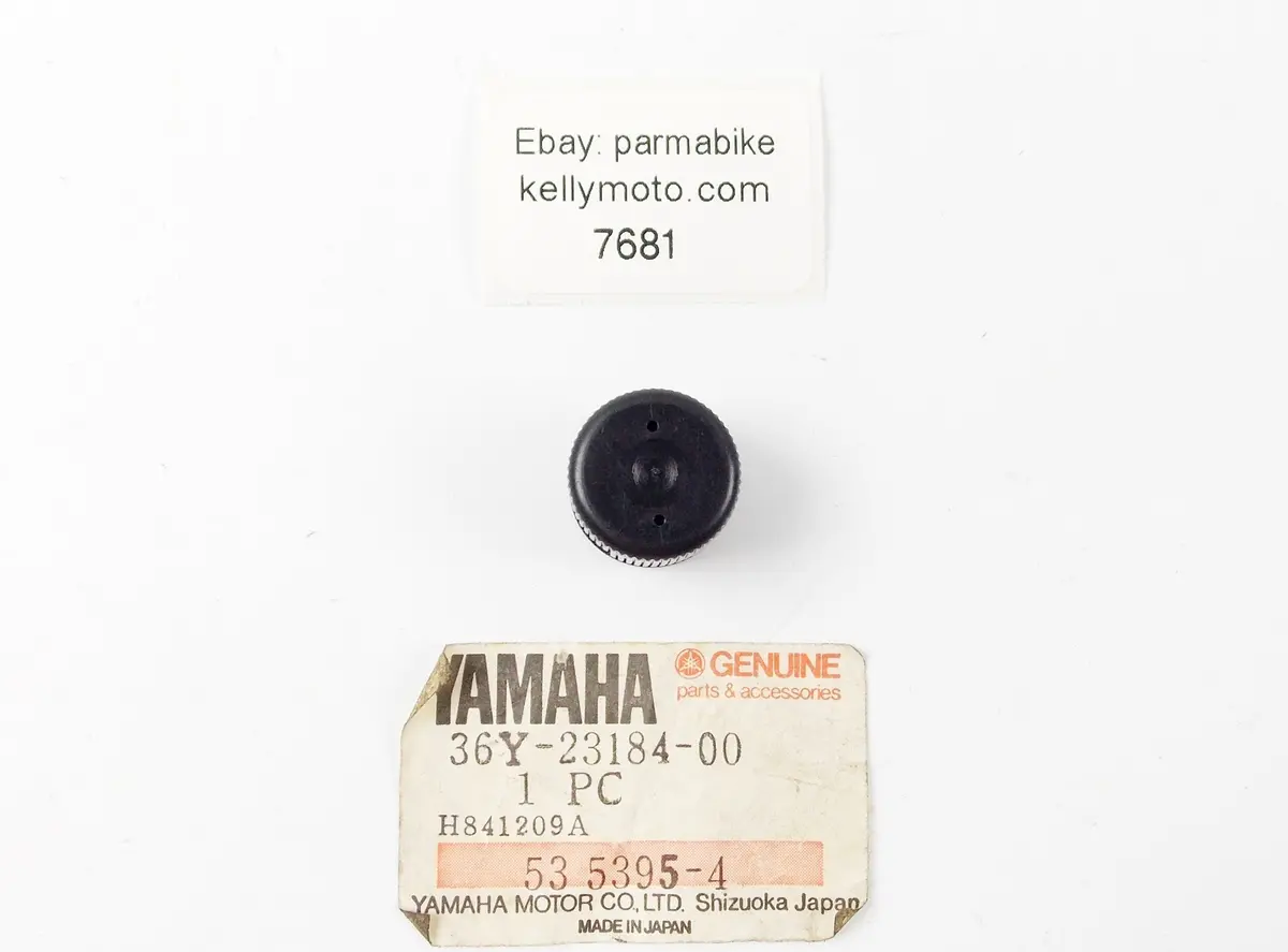 Nos Oem 1984-1987 Yamaha Fj1200 Fj1100  Air Valve Cap 36Y-23184-00 1