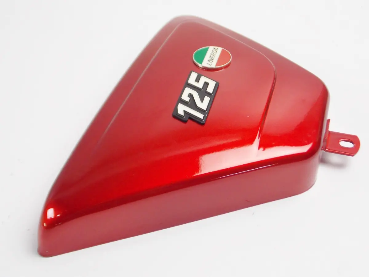 Nos Oem Laverda Lz 125 175 Chassis Frame Rh Side Cover Panel Red 61706048 2