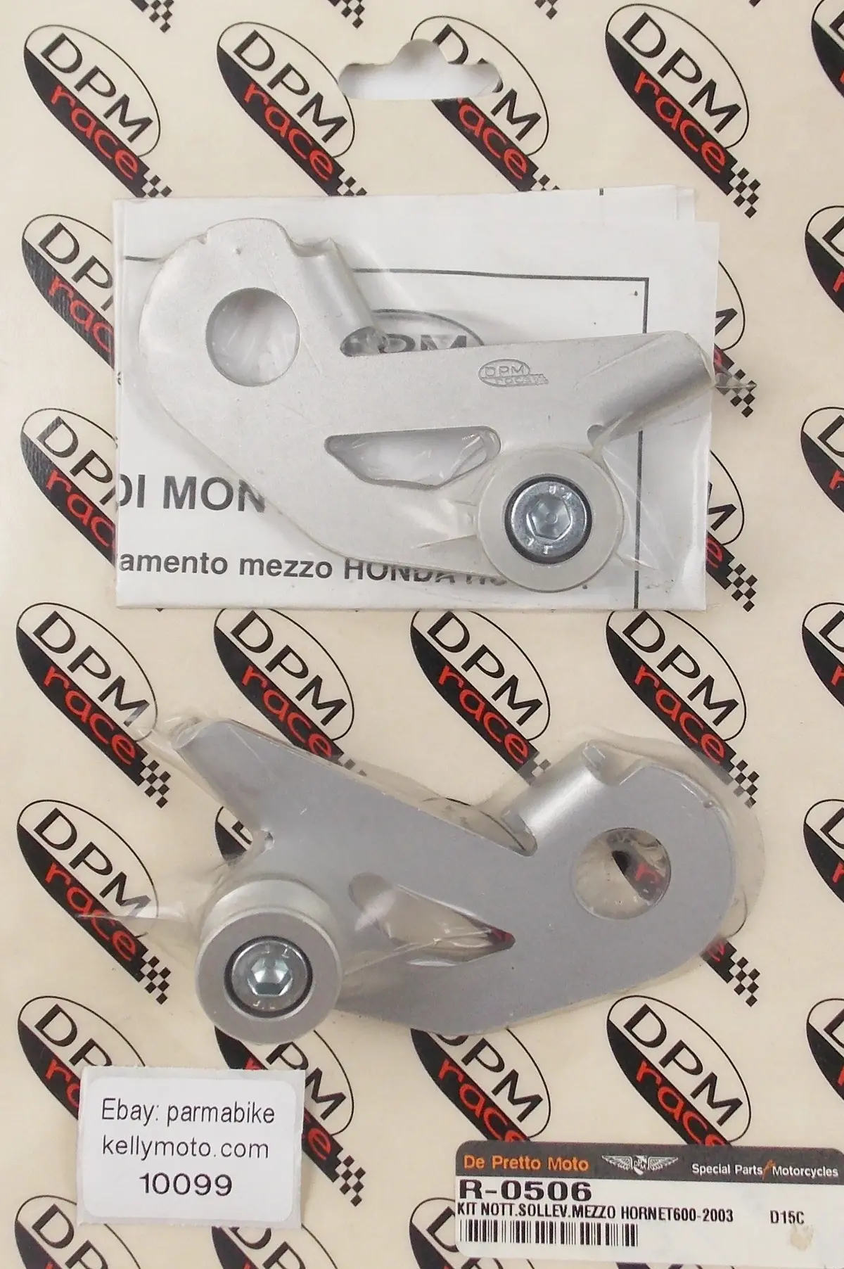 De Pretto Moto Race Honda Hornet 600 1999-2006 Kit Buttons For Rear Stand R-0506 1