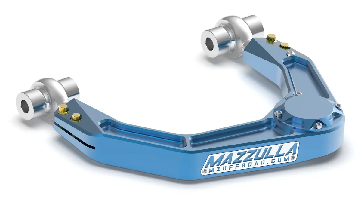 Mazzulla X Tna 1996-2004 Toyota Tacoma Billet Upper Control Arms / Mzt-T1-6 King Blue 1
