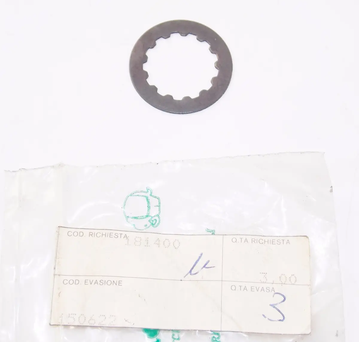 Oem Cagiva Morini 125 Kj Coguaro Kanguro Dart 350 Main Shaft Tooth Washer 150622 1